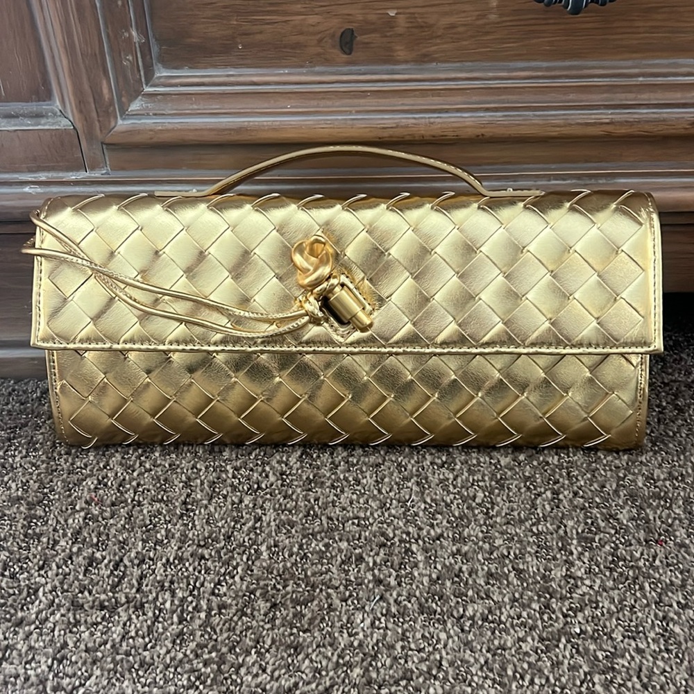 Gold Handbag